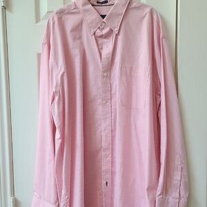 Men's Pink Button-Down Shirt